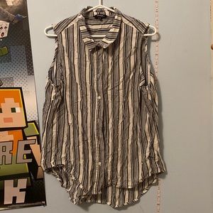 👕2/14$👕Women’s George size XL button down dress top